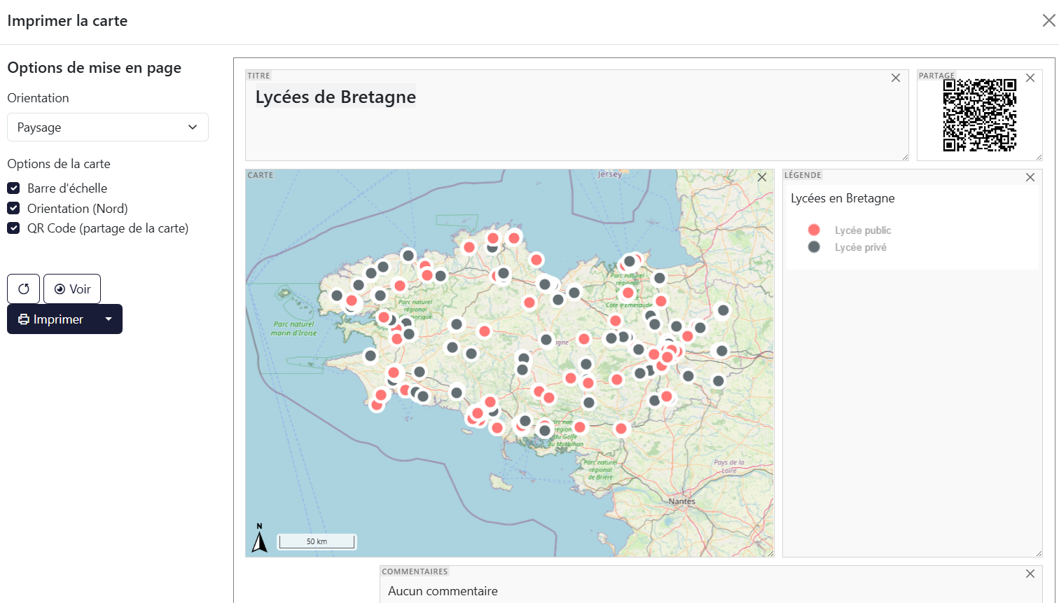 module d'impression