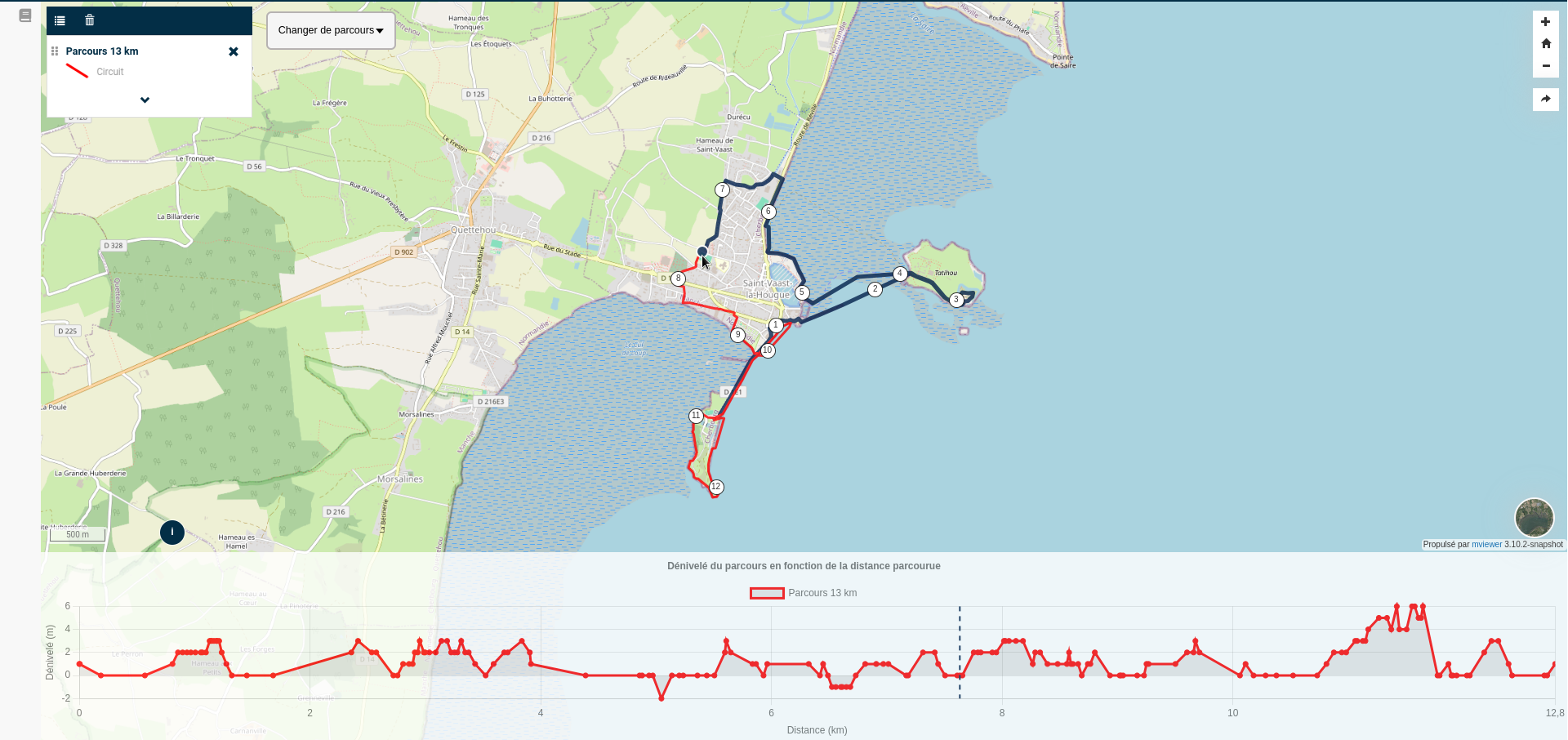 Visualiser un parcours GPX