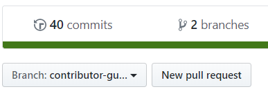 new pull request