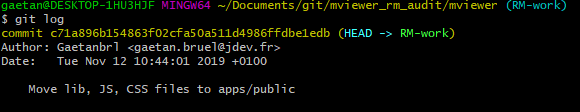 git logs