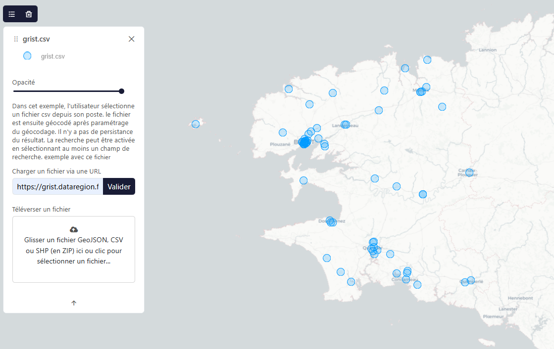 Calcul isochrone