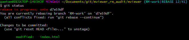 git add result